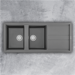 Chậu Đá Titanium K-50073 (Màu Xám – Phủ Nano)